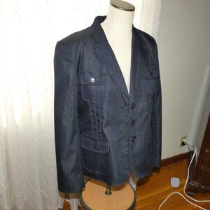 Navy Jacket by willi smith